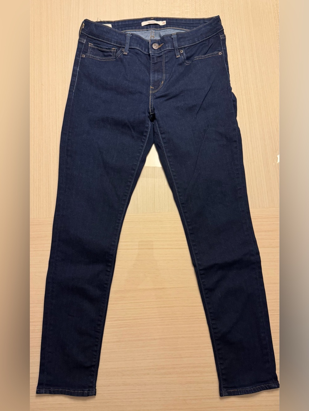 Levi’s 711 Skinny Stretch Jeans Dark Wash